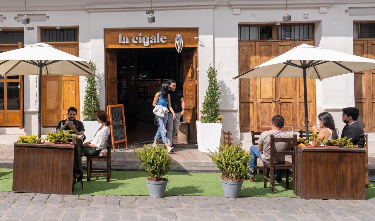 Hostal Restaurant La Cigale Cuenca Exterior photo